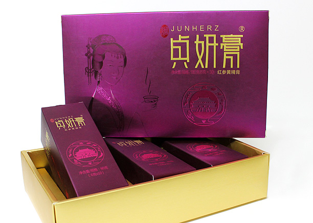 貞妍膏-人參黃精膏-包裝盒