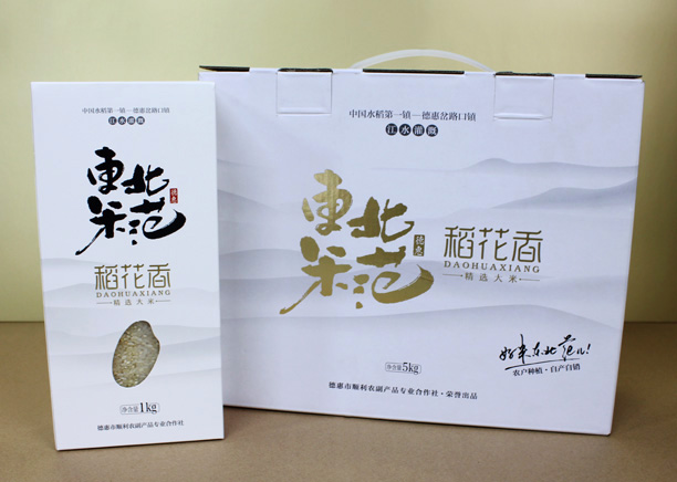 大米包裝盒大米提手箱